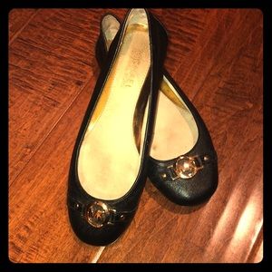 Michael kors black flats